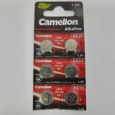 Батарейка AG13 / LR1154 / LR44 / V13GA Alkaline * 10 Camelion (AG13-BP10) поштучно