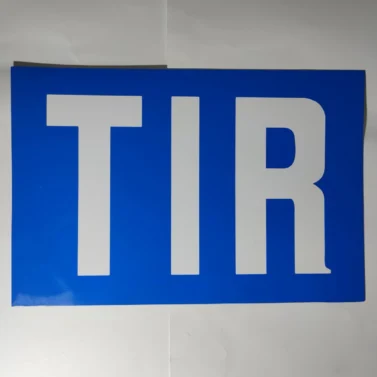 Табличка TIR мала магнітна 300х200мм