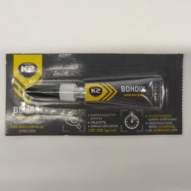 Клей супер K2 BOND BONDIX 3g