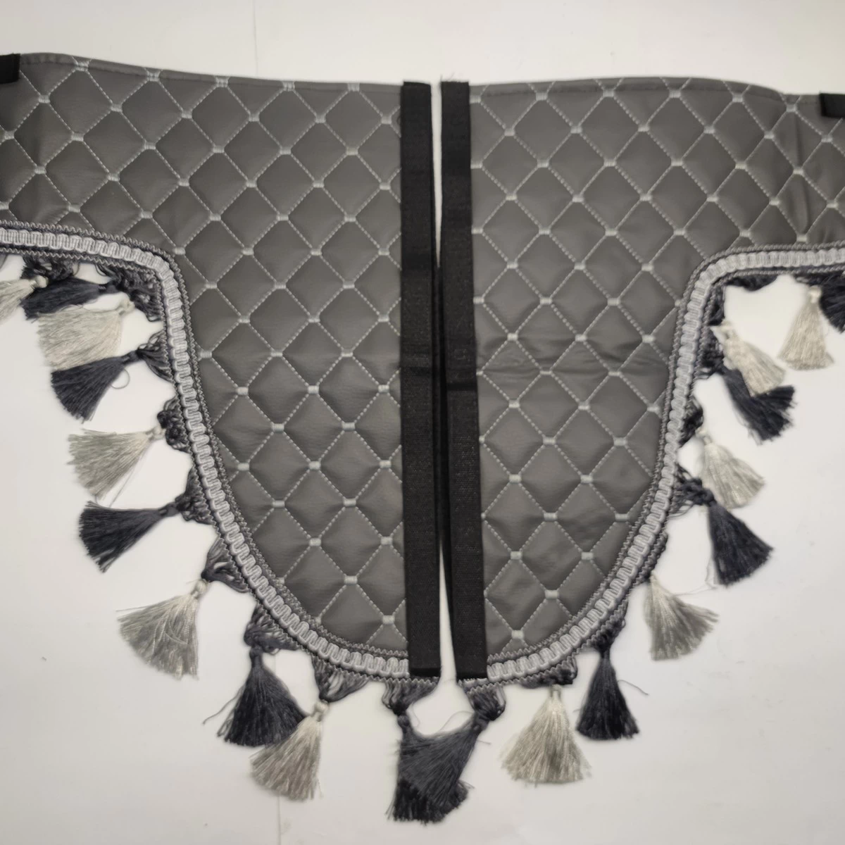 Шторка MAN XXL H=30cm сіра еко-шкіра з куточками - Зображення 2