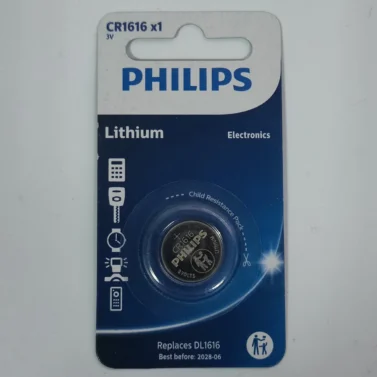 Батарейка CR 1616 PHILIPS Lithium BLI 1