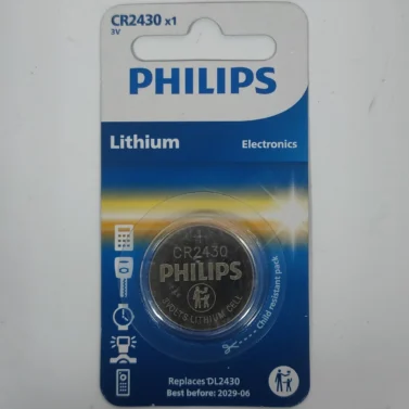 Батарейка CR 2430 PHILIPS Lithium BLI 1