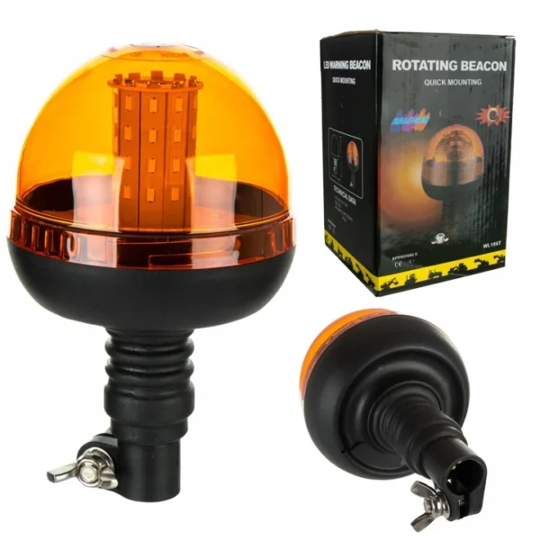 Проблисковий маячок LED 12/24V на стрижень