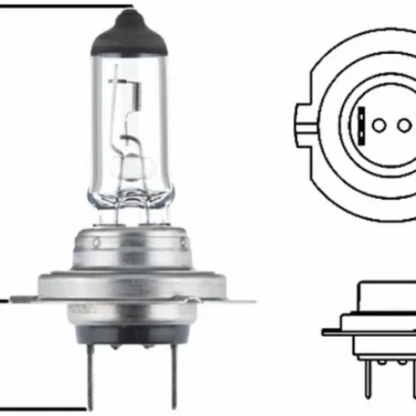 H7 24V 70W HELLA лампочка