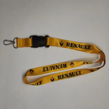 Шнурок зі з'ємним карабіном Renault (для ключів)