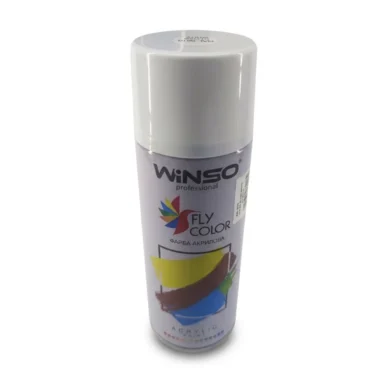 Фарба акрилова Winso біла глянц. 450мл GLOSS WHITE/RAL9010