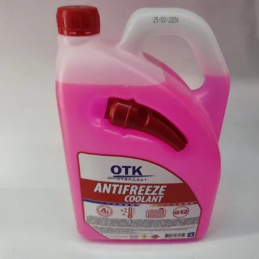 Антифриз червоний ОТК стандарт G12 4л (AL-protect)
