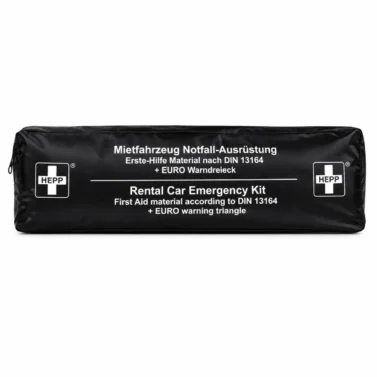 Аптечка автомобільна Kit First-Aid DIN 13164 зі знаком аварійної зупинки