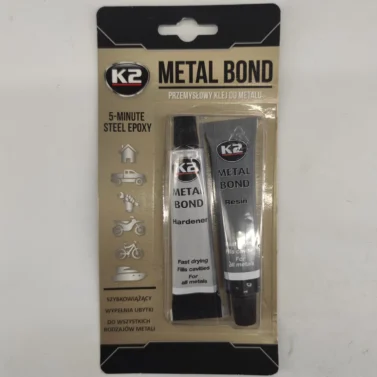 Клей двокомпонентий K2 METAL BOND 56,7g