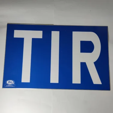 Табличка TIR проста