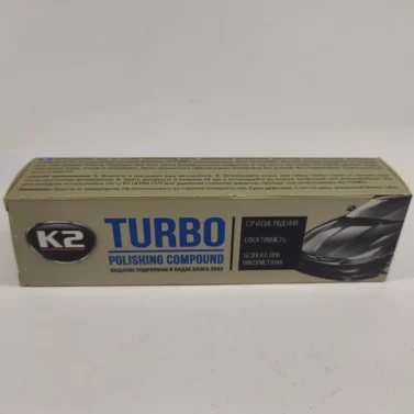 Паста для полірування кузова K2 TEMPO 120гр (TURBO)