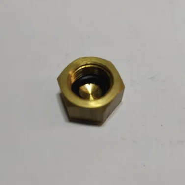 Заглушка газового балона 3/8"L (Польща, латунь)