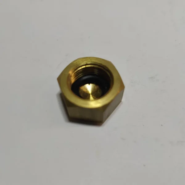 Заглушка газового балона 3/8"L (Польща, латунь)