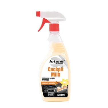 COCKPIT MILK INTENSE Vanilla поліроль - молочко для панелі приладів 500 мл (12шт./ящ)