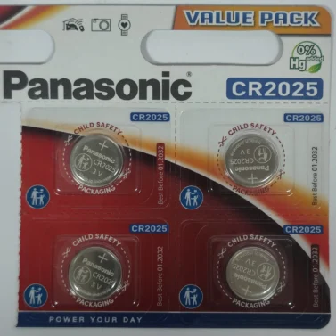 Батарейка CR 2025 PANASONIC Lithium поштучно