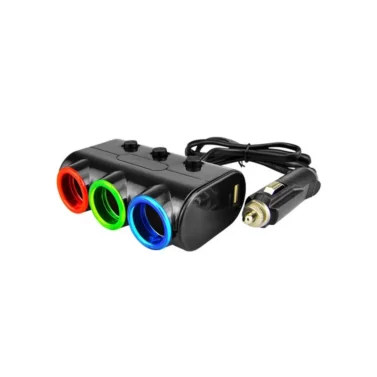 Розгалужувач на 3 виходи Olesson 1523 (2хUSB 3.1A, 12/24В)