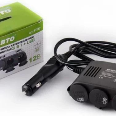 Розгалужувач на 3 виходи+USB БЕЛАВТО