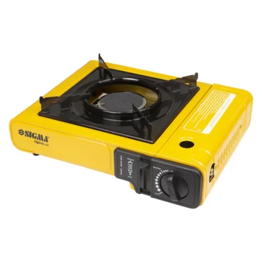 Портативна газова плитка Sigma Ceramic (2903401) 2800 Вт, 1, газ, 150 г/год