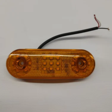 Габарит LED жовтий стробоскоп 12-24В 21LED (один режим)