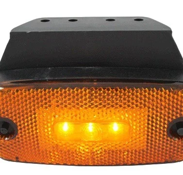 Габарит LED жовтий з кронштейном (LD180)