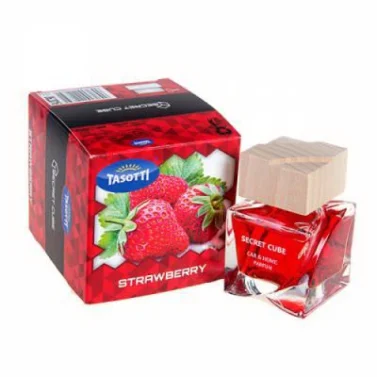 Куб Tasotti Secret Cube 60мл STRAWBERRY ароматизатор (дерев'яна кнопка)