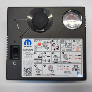 Компресор підкачки коліс 12V 144W 12A 6bar MOPAR (+сумка та бачок 300ml)