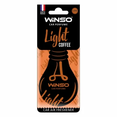 Освіжувач повітря WINSO Light, целюлозний ароматизатор, Coffee,(50шт/ящ.)