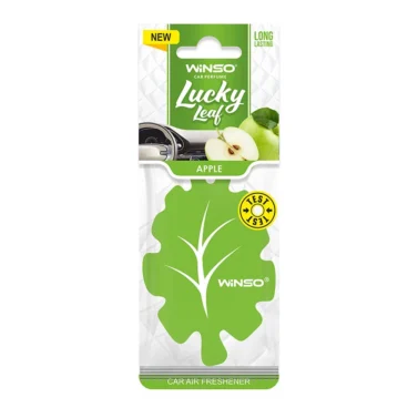 Освіжувач повітря WINSO Lucky Leaf, целюлозний ароматизатор, Apple (50шт/ящ.)