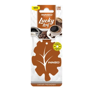 Освіжувач повітря WINSO Lucky Leaf, целюлозний ароматизатор, Coffee (50шт/ящ.)