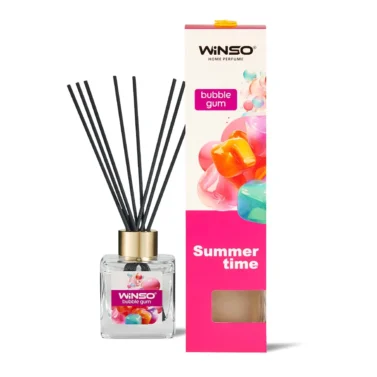 Аромадифузор з паличками WINSO Summer Time - Bubble Gum (100мл) Жувальна гумка