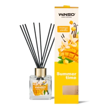 Аромадифузор з паличками WINSO Summer Time - Mango Vanilla (100мл) Ваніль