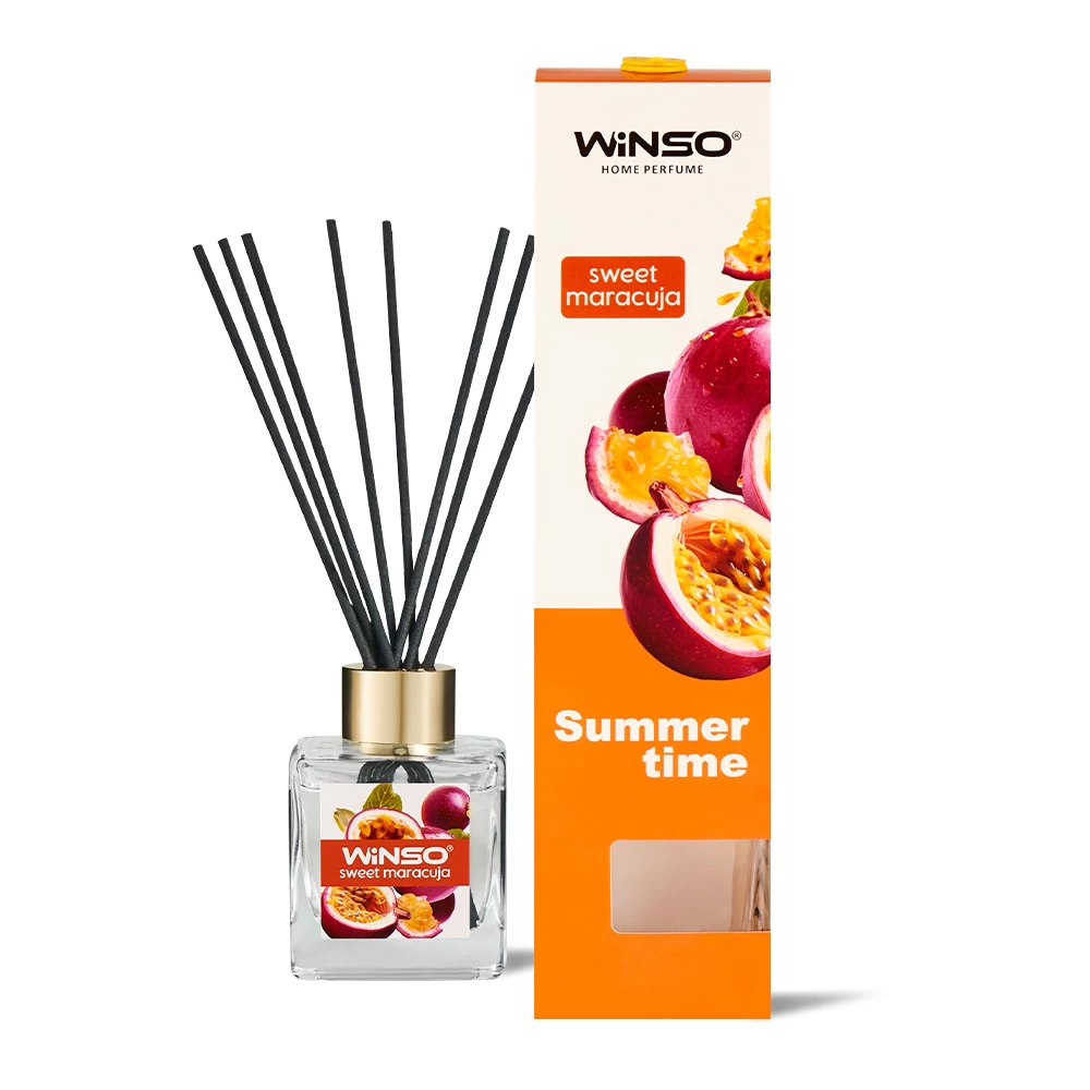 Аромадифузор з паличками WINSO Summer Time - Sweet Maracuja (100мл) Солодка Маракуя