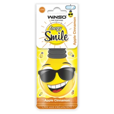 Освіжувач повітря Winso Energy Smile, целюлозний ароматизатор, Apple Cinnamon (50шт/ящ)